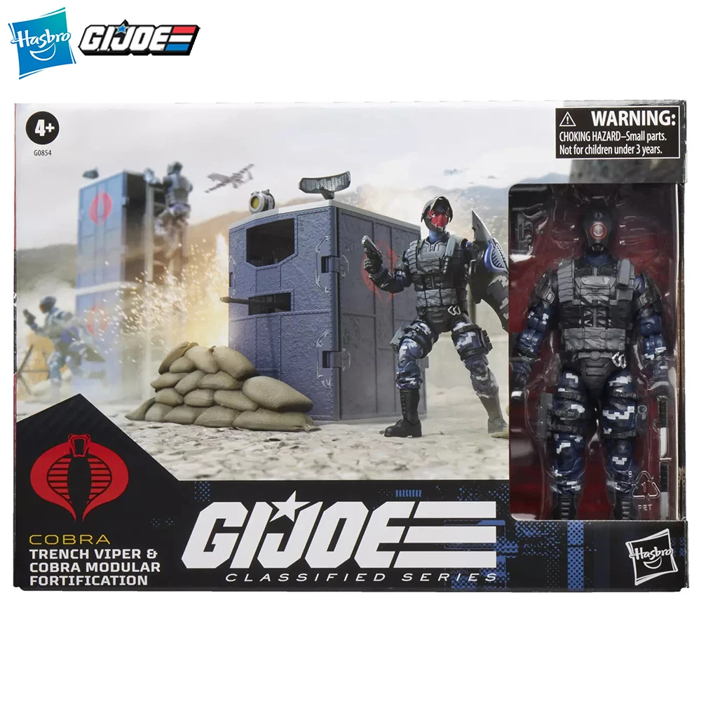 Pre-Order Hasbro G.I. Joe Classified Series No.151 Trench Viper & Cobra Modular Fortification Excellent Anime Model Figure Toys