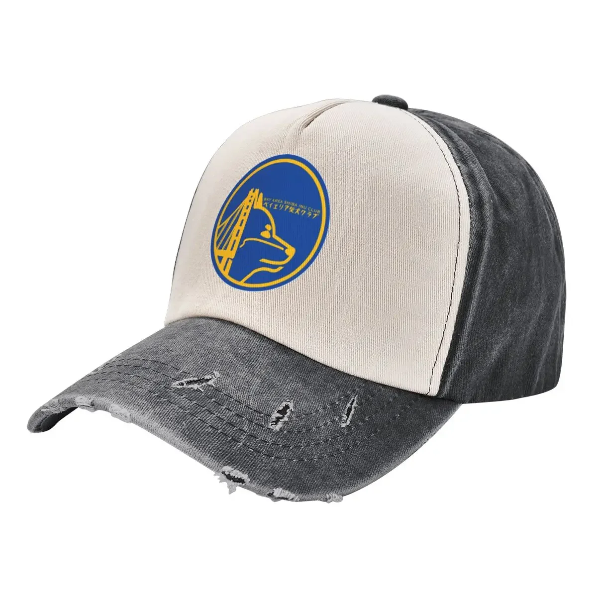 Bay Area Shiba Inu Club - Dubs Baseball Cap custom Hat Anime Hats For Men Women's