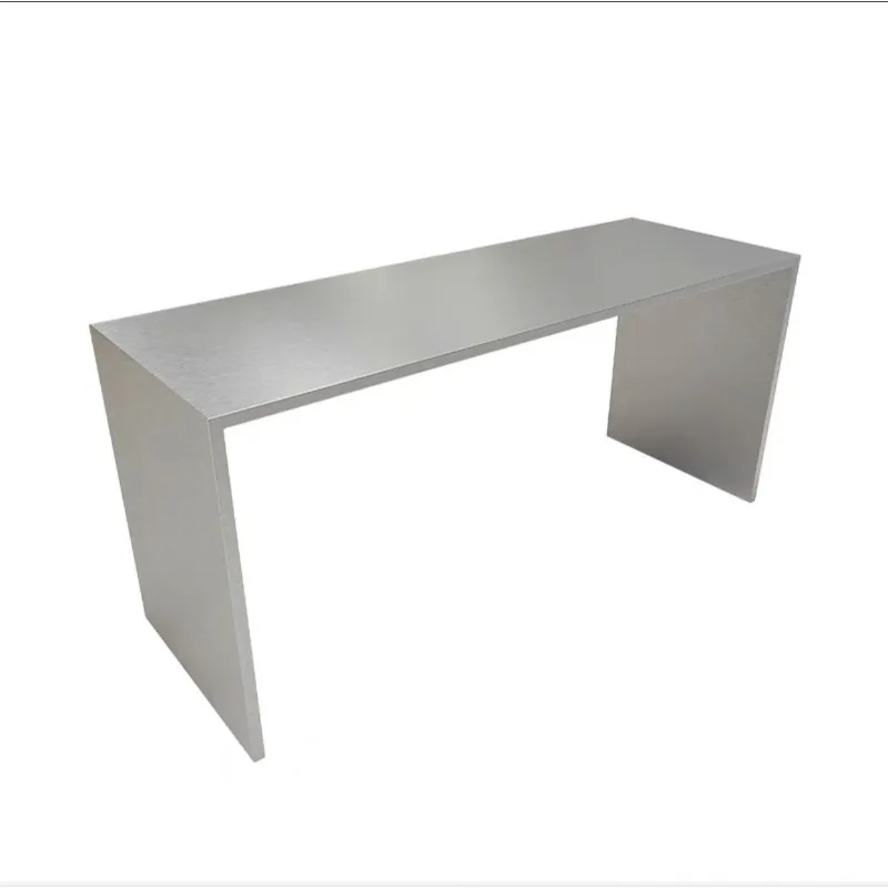 Clothing store stainless steel display Nakajima platform display table, women's clothing store jewelry shoe bag rack