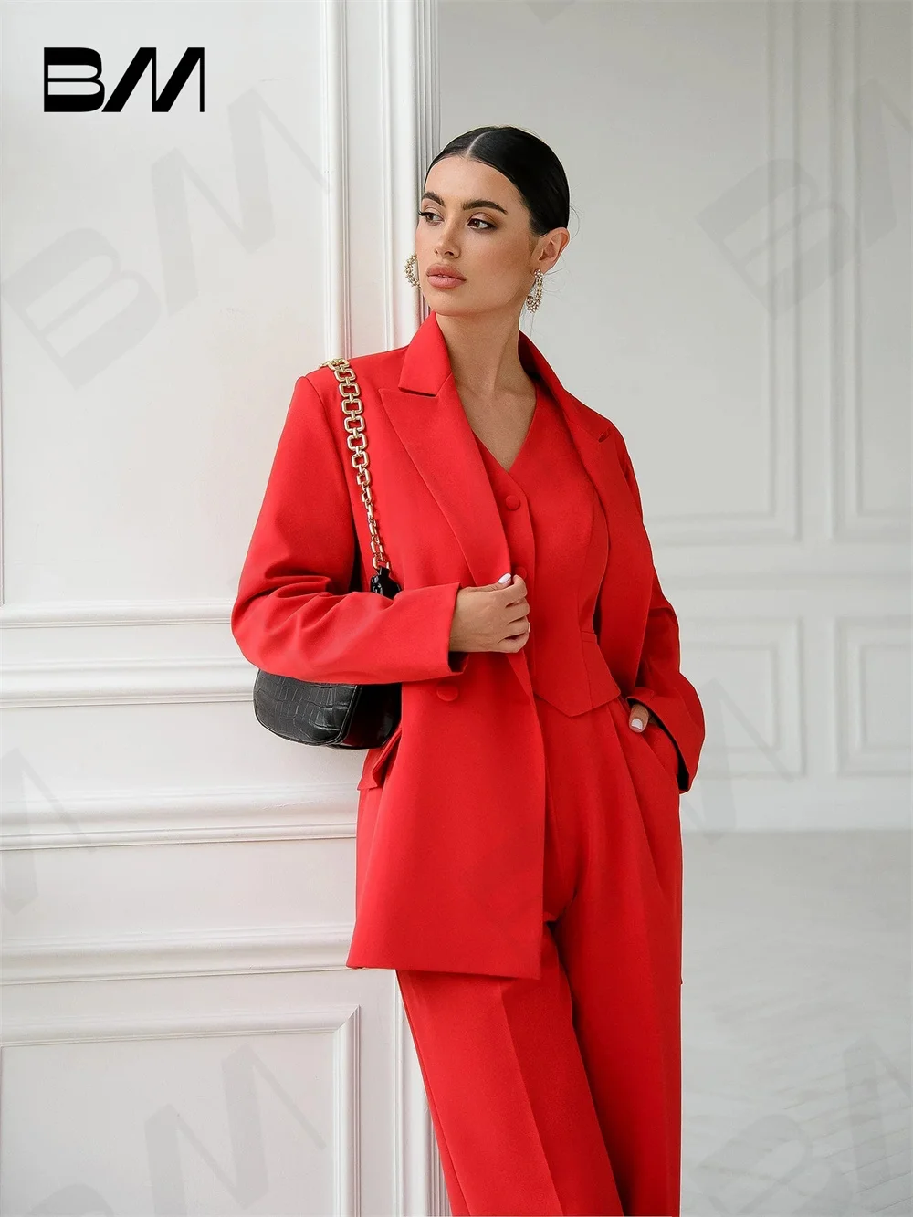 High Quality Suit Set For Women Including Jacket Pants Office Women Suit Set Fashionable Formal Occasion Wear For Women Wedding