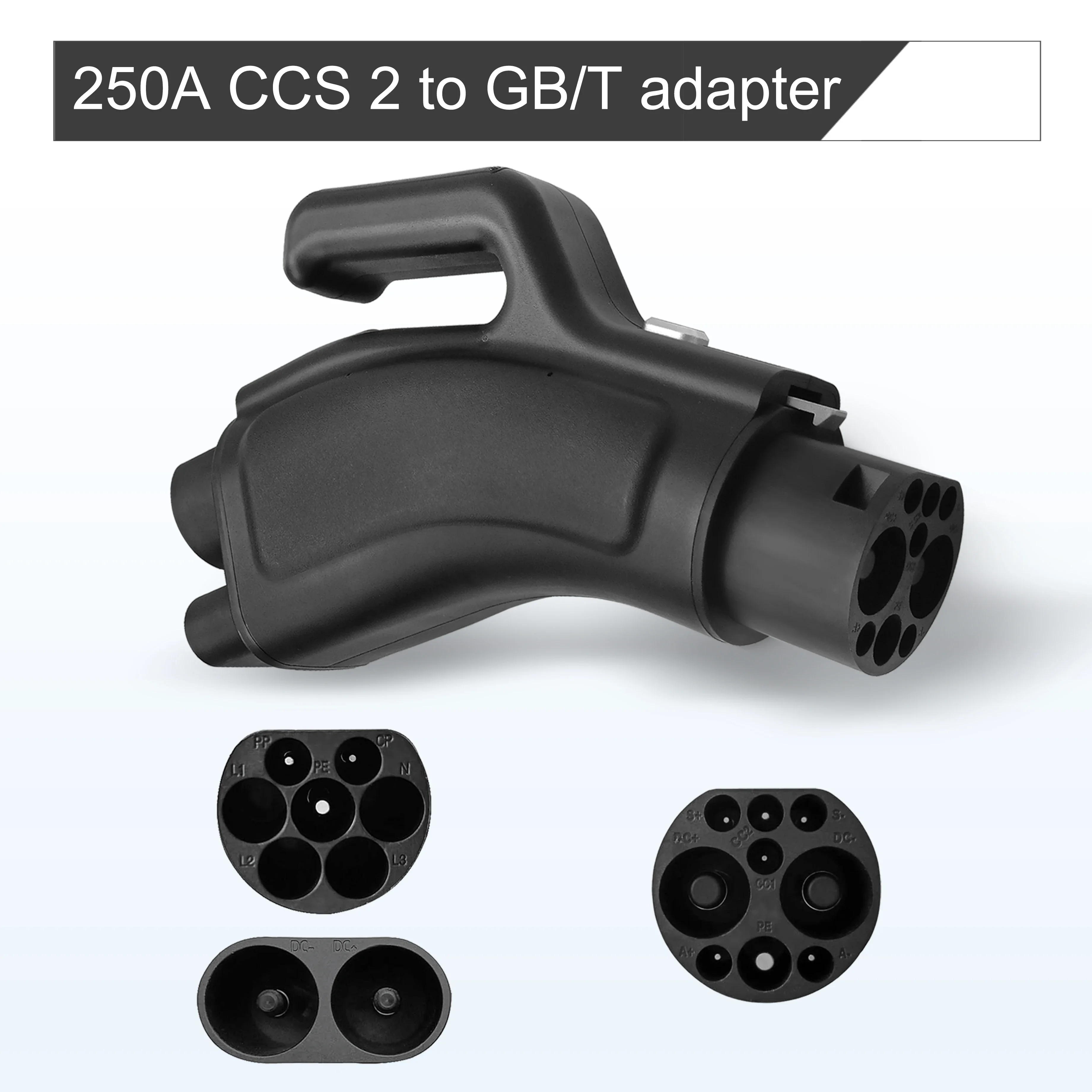 2025 CCS2 إلى GB/T محول الشحن 250A EV محول DC EV مهايئ شاحن ل BYD VW ID 4 #3