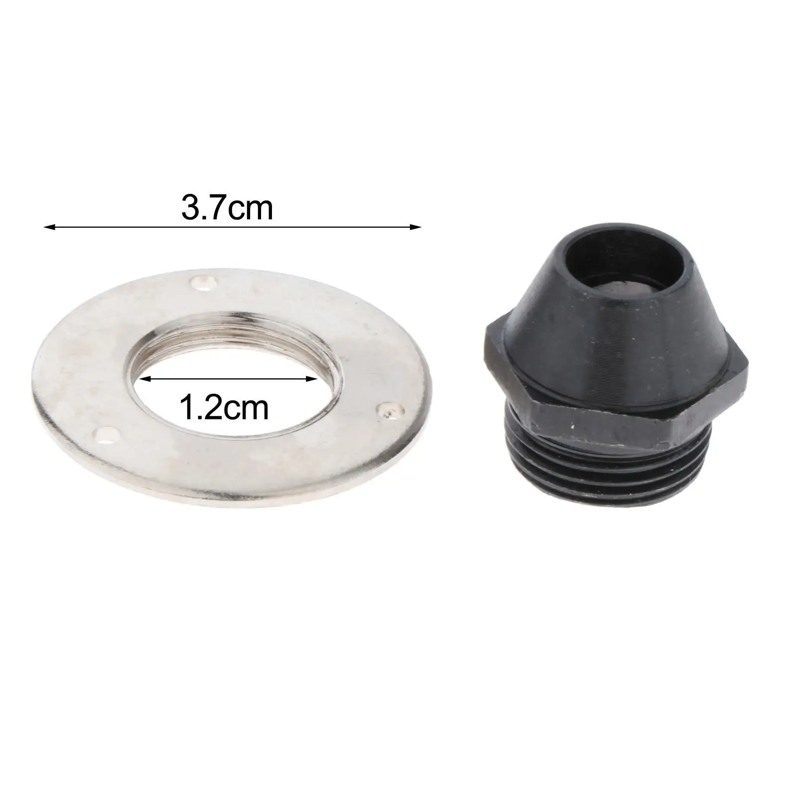 4x Cement Stucco Nozzles Plaster Wall Plastering Tool with Gaskets Set for Ceilings Painting Wall