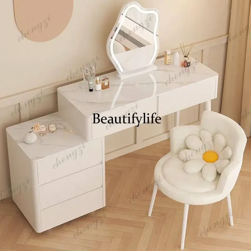 A139 Natural Dressing Table Storage LongNordic Clothing Mirror Dressing Table Seat Cheap Coiffeuse De Chambre Wardrobes