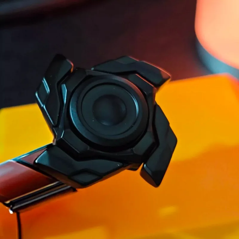 เปิดเกราะ Fidget Spinner มือโลหะ GoBiggeR Spinning Top Tip EDC ความเครียดบรรเทาของเล่นป้องกันความวิตกกังวลปลายนิ้วหมุนผู้ชายของเล่น