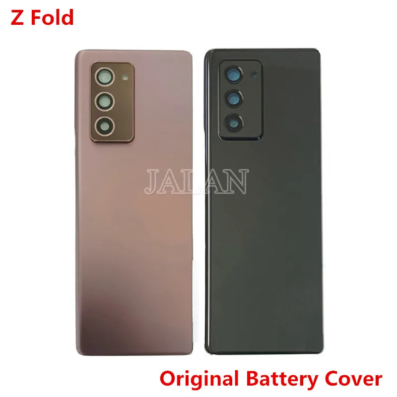 Original Back Glass For SAM Galaxy Series Z Fold 1 2 3 4 F900 F916 F926 F936 Rear Battery Cover With Camera Lens Replaceme