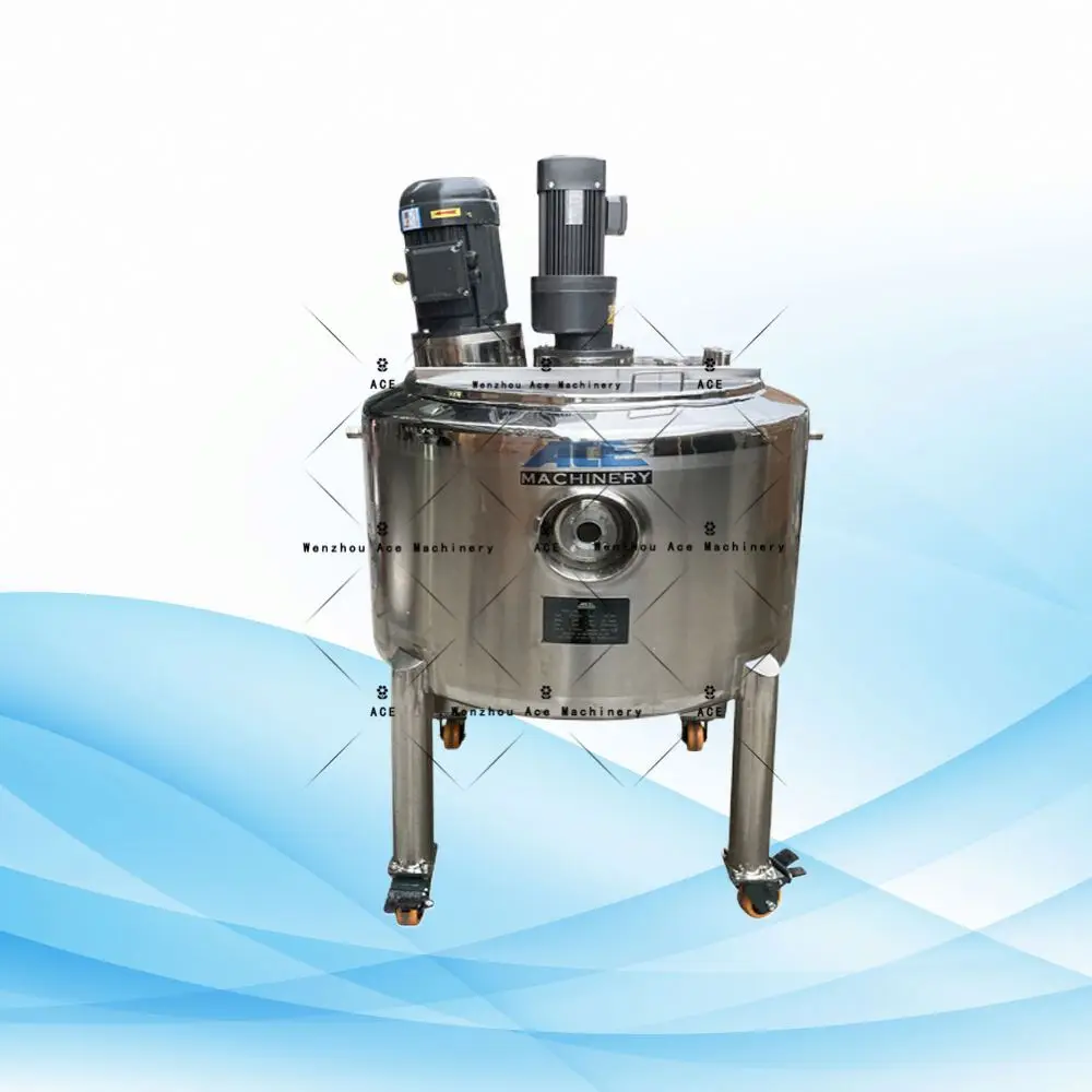 Stainless Steel Food Grade Scraper Mixing Tank Paste Mixer