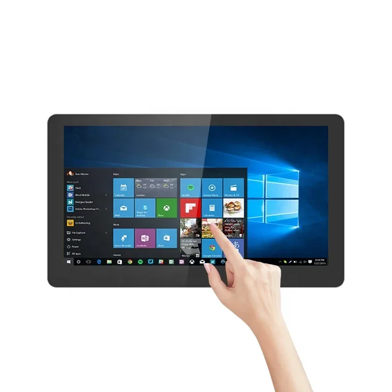 

Factory whosale 12.1 15 15.6 17 19 inch touch screen panel 21 inch whether mount digital signage screen