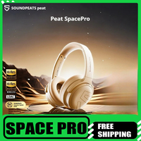 SoundPEATS Space Pro Headphones Wireless with Microphone Active Noise Reduction Earphones Gaming and Esports Earphones Gift
