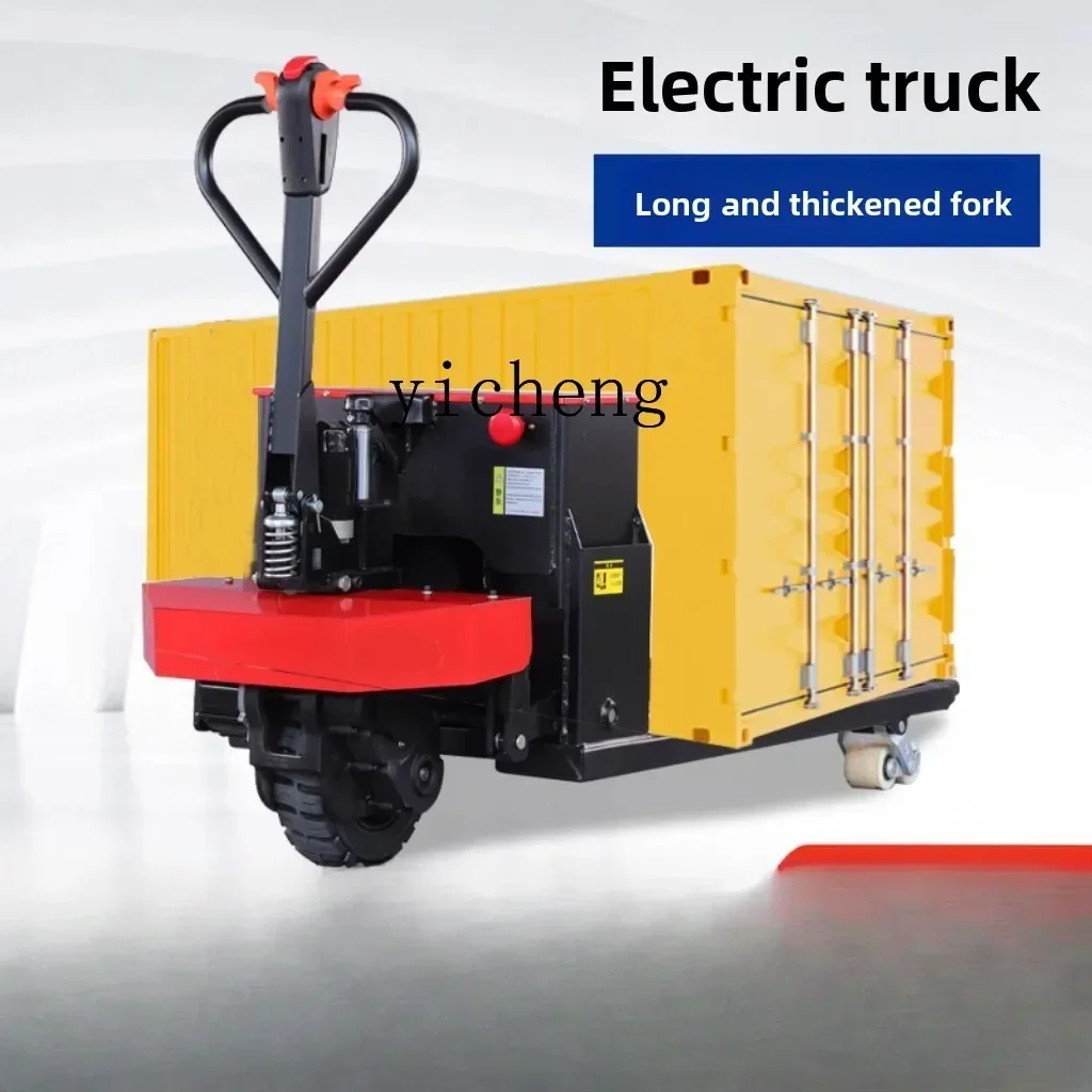 W23-Construction Site Warehouse Loading and Unloading Climbing Fully Semi-Automatic Electric Forklift Transport Vehicle