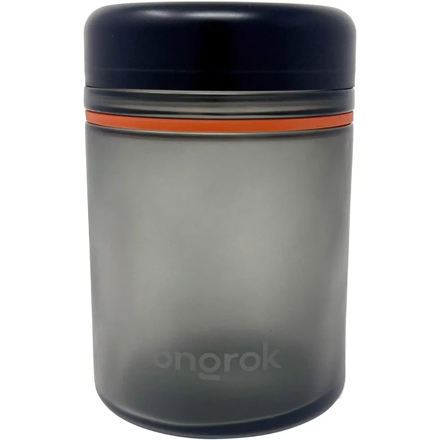 

ONGROK Glass Storage Jar 1L Single Pack UV Herb Spice Jar with Child Resistant Lid ColorCoded Glass Containers Air Proof to Pre