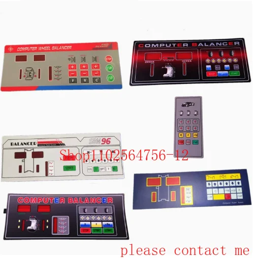 Balancer accessories Balancer key board Control panel touch membrane switch