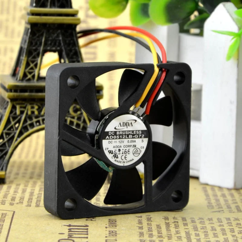 

AD0512LB-G72 5010 Fan 12V 0.09a AD0512LB Three-Wire