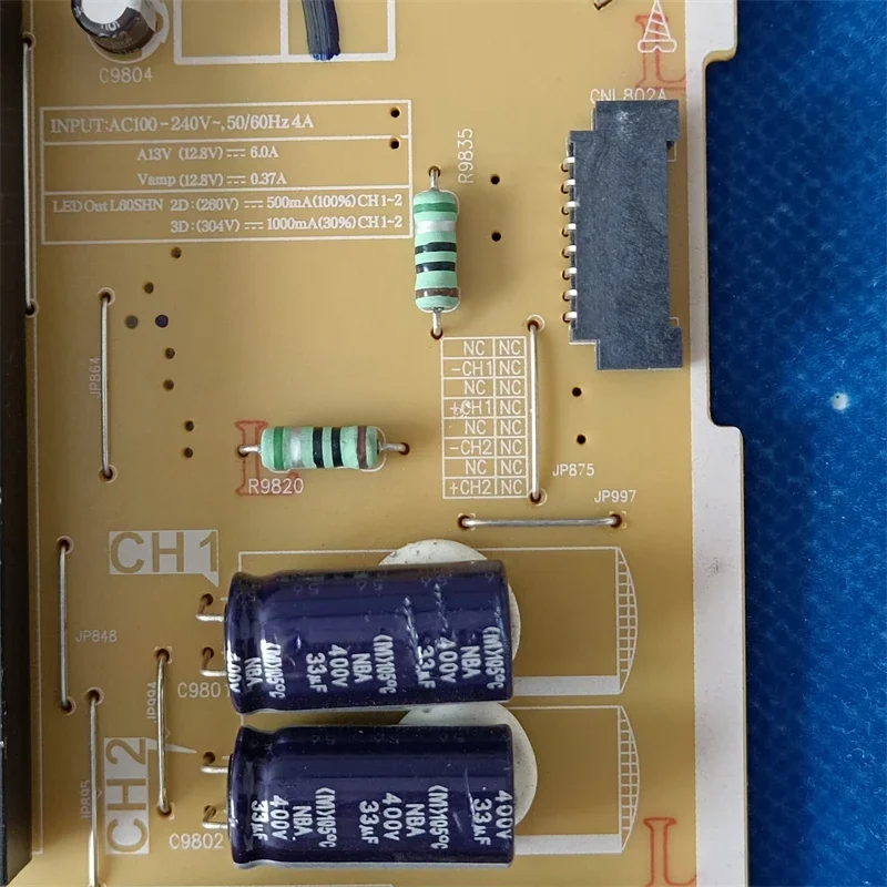BN44-00860A L60SHN_FDY For Power Supply Board UN60JS700DF UN60JS7000F UN60JS8000F UE60JU6800K UA60JS7200 UE60JU6850 BN44-00860