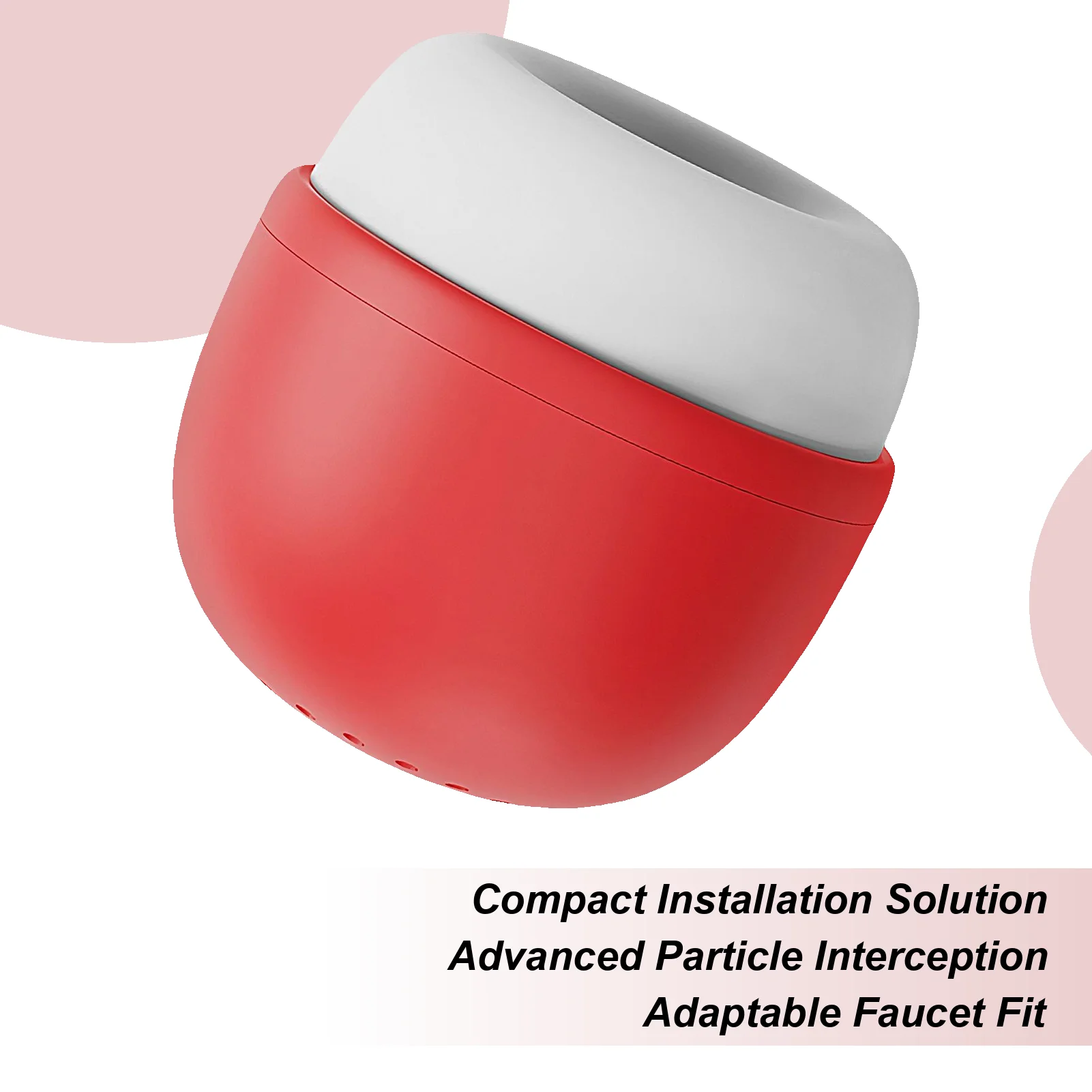 

Фильтр для воды для крана, мощный, простая установка, 6-слойная система фильтрации, сменный фильтр для кухонной мойки, фильтр для общежития, офиса