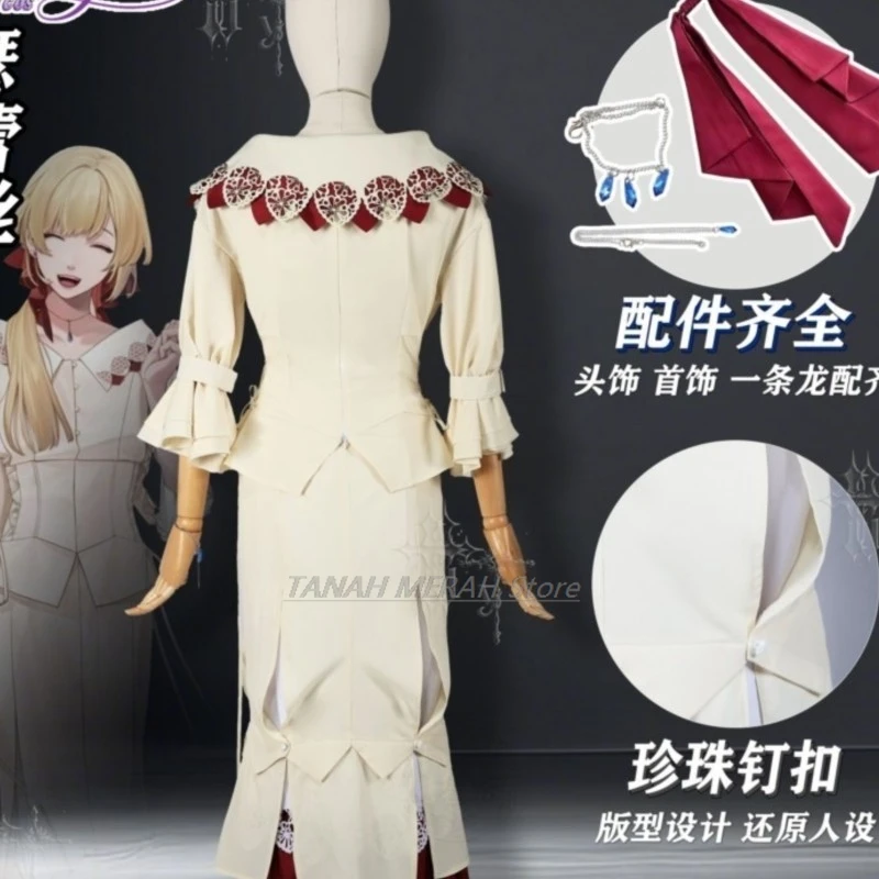 ErroR Salvation Ceres Cosplay – Tenue quotidienne, costume Lolita pour fête d'Halloween, tenue de jeu de rôle The End Will Be Yours