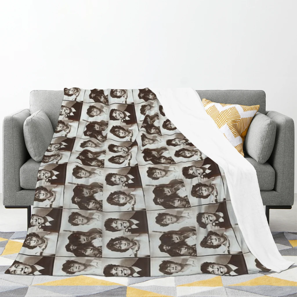 sturniolo triplets photo booth Blanket Style Home Textile Flannel Soft Throw Blanket Bedding Sofa Cover for Kids Gift