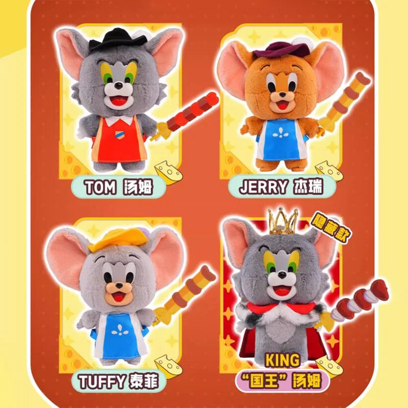 جديد لطيف مضحك الكرتون توم وجيري لينة الفينيل دمية سلسلة الأولى صندوق أعمى 15 سنتيمتر الشكل القط والفأر أنيمي نموذج الحلي هدية