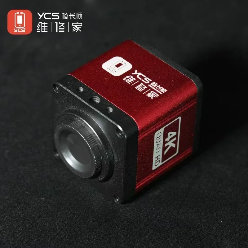 YCS Industriële Microscoop Camera 4K Rode Hoge Pixel Camera Microscoop VOOR Trinoculaire Stereo Microscoop PCB Solderen