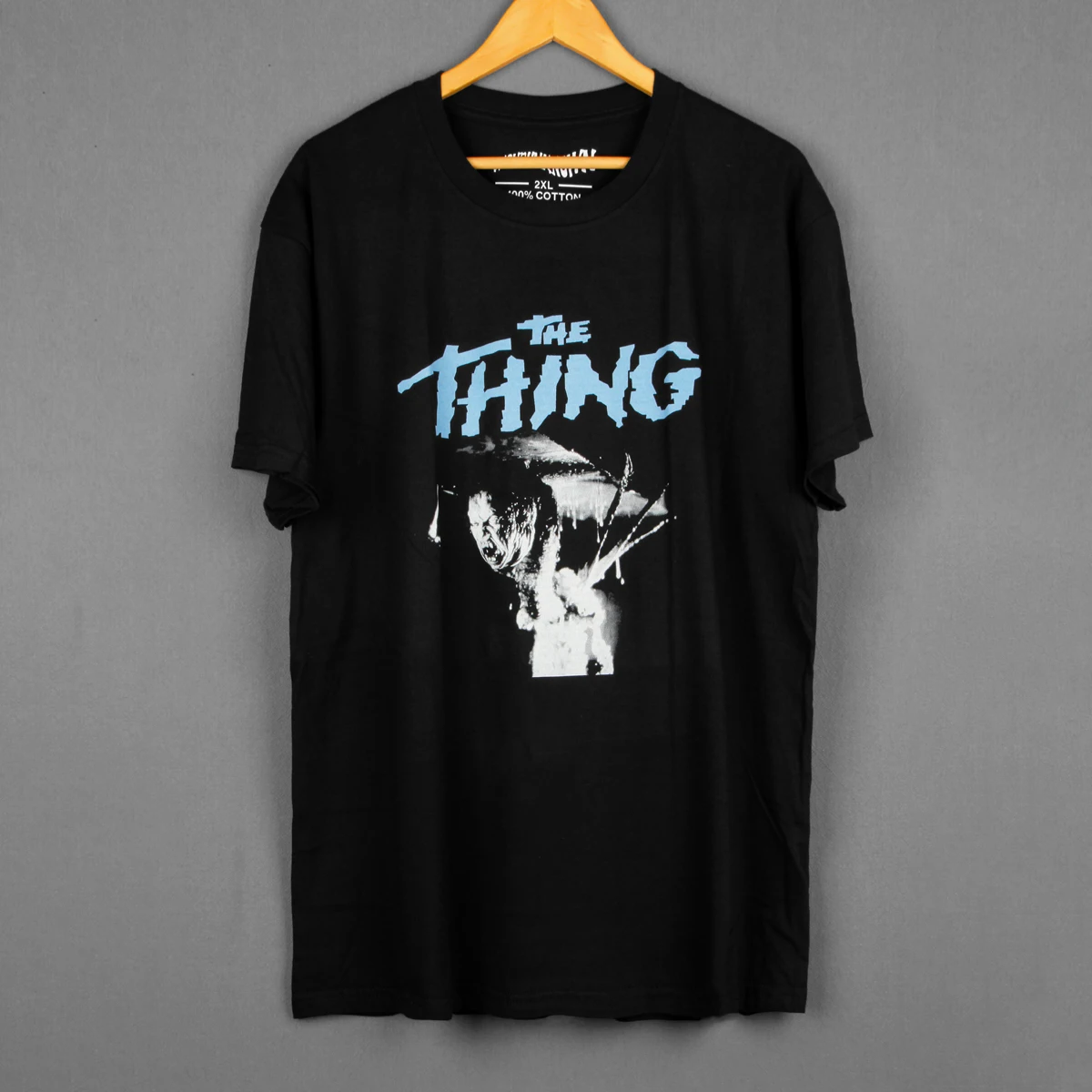 The Thing T-Shirt John Carpenter Horror Movie They Live Halloween Prince of Darkness Men's Cotton Tee Shirt