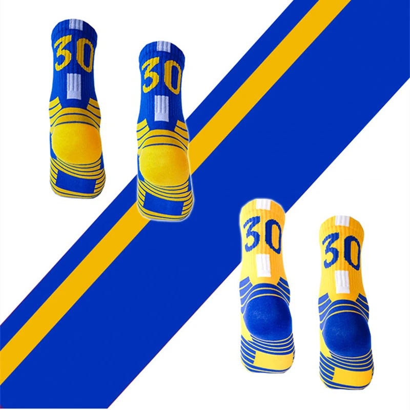 Chaussettes de basket-ball professionnelles pour enfants et hommes, chaussettes de sport respirantes, séchage rapide, extérieur, cyclisme, escalade,