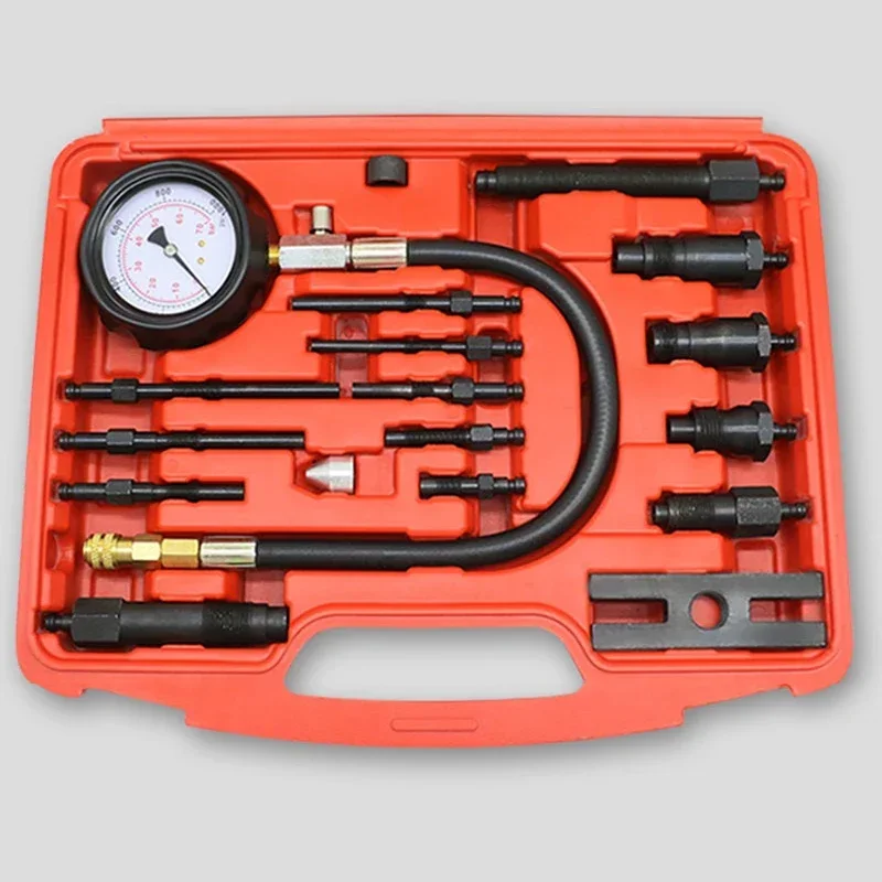 

New Small TU15B Full Vehicle Diesel Engine Cylinder Pressure Gauge Cylinder Pressure Test Gauge Air Pressure Test Gauge