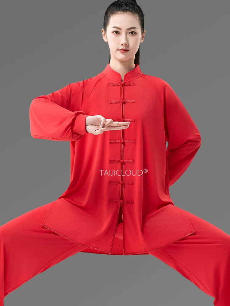 2025 New Women's Tai Chi Suit Summer Lightweight Ba Duan Jin Kung Fu Costume with Oriental Style for Martial Arts Performance - Image 3