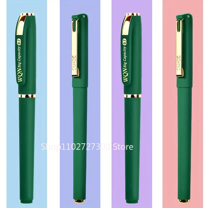 Vibrant Green Ink Gel Pen for School Supplies - Fine Tip 1.0mm, Pack of 1/3 - Top-Quality Office Stationery