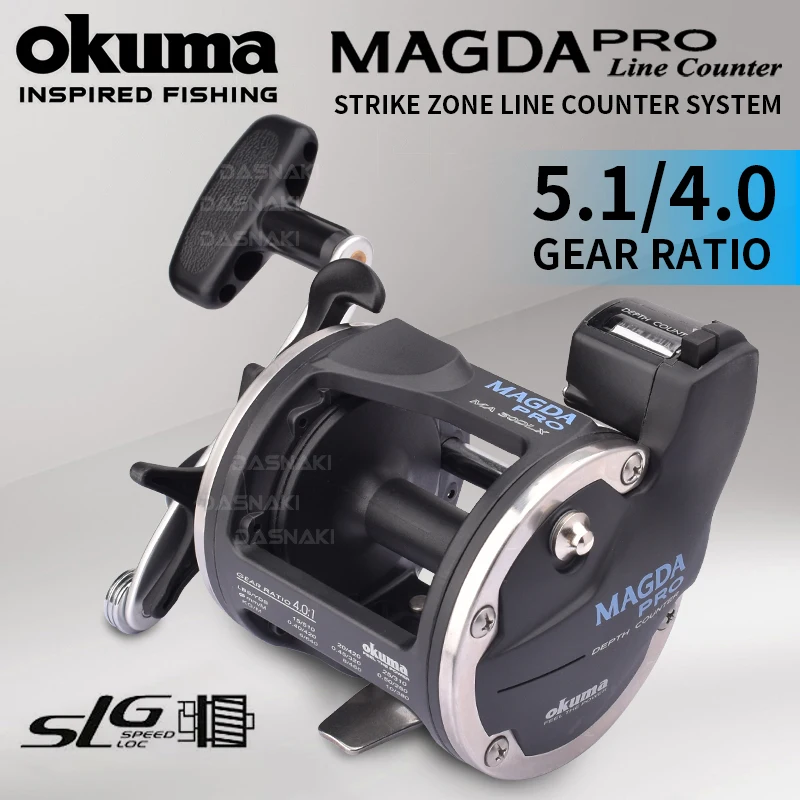 OKUMA Fishing Reel MAGDA Linecounter DT MA-15DT-T: รีวิวอย่างละเอียดสำหรับนักตกปลาที่ต้องการความแม่นยำและประสิทธิภาพสูงสุด