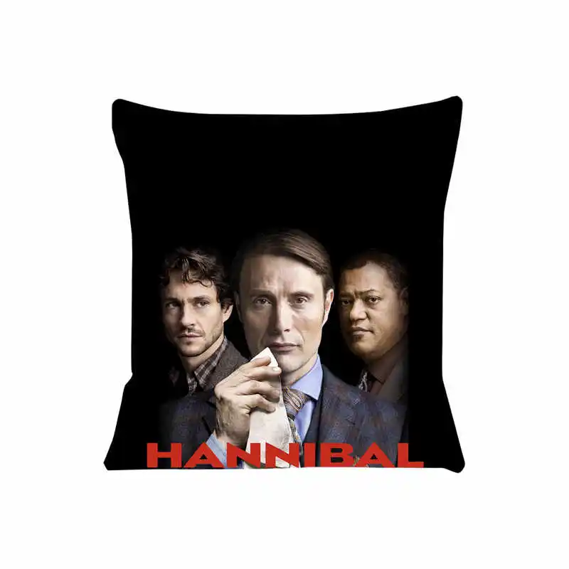 Hannibal Cushion Cover for Sofa Pillow Case Cover Seat Car Throw Pillowcase 45X45cm For Home Decorative SJ-624