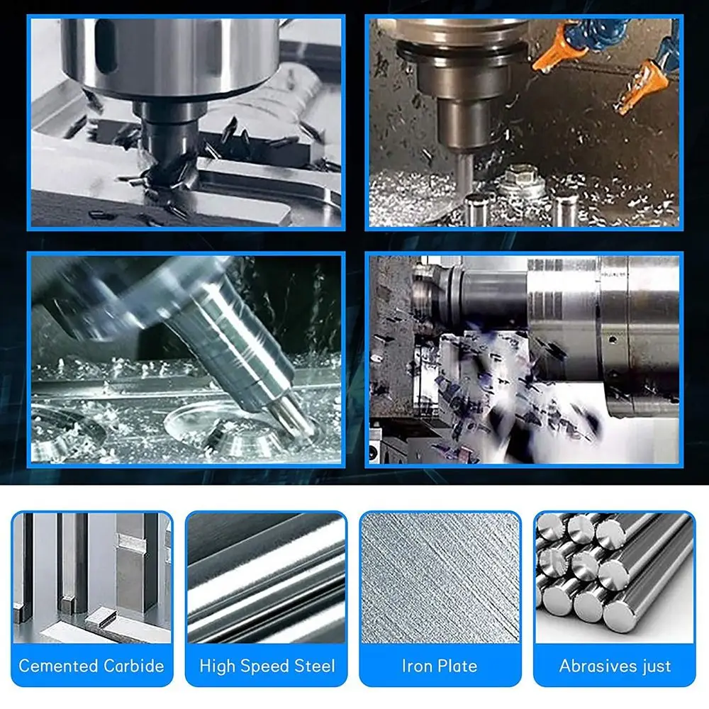 Hole Cutter Cross Triangle Drill Spot Bit Hole Opener Center Drill HSS Combined Center Drills Drill Bit Countersinks Angle Bit