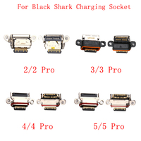 10Pcs/Lot USB Charging Connector Port Dock Socket For Xiaomi Black Shark 5 Pro 3S 4S Helo Charging Port Repair Parts