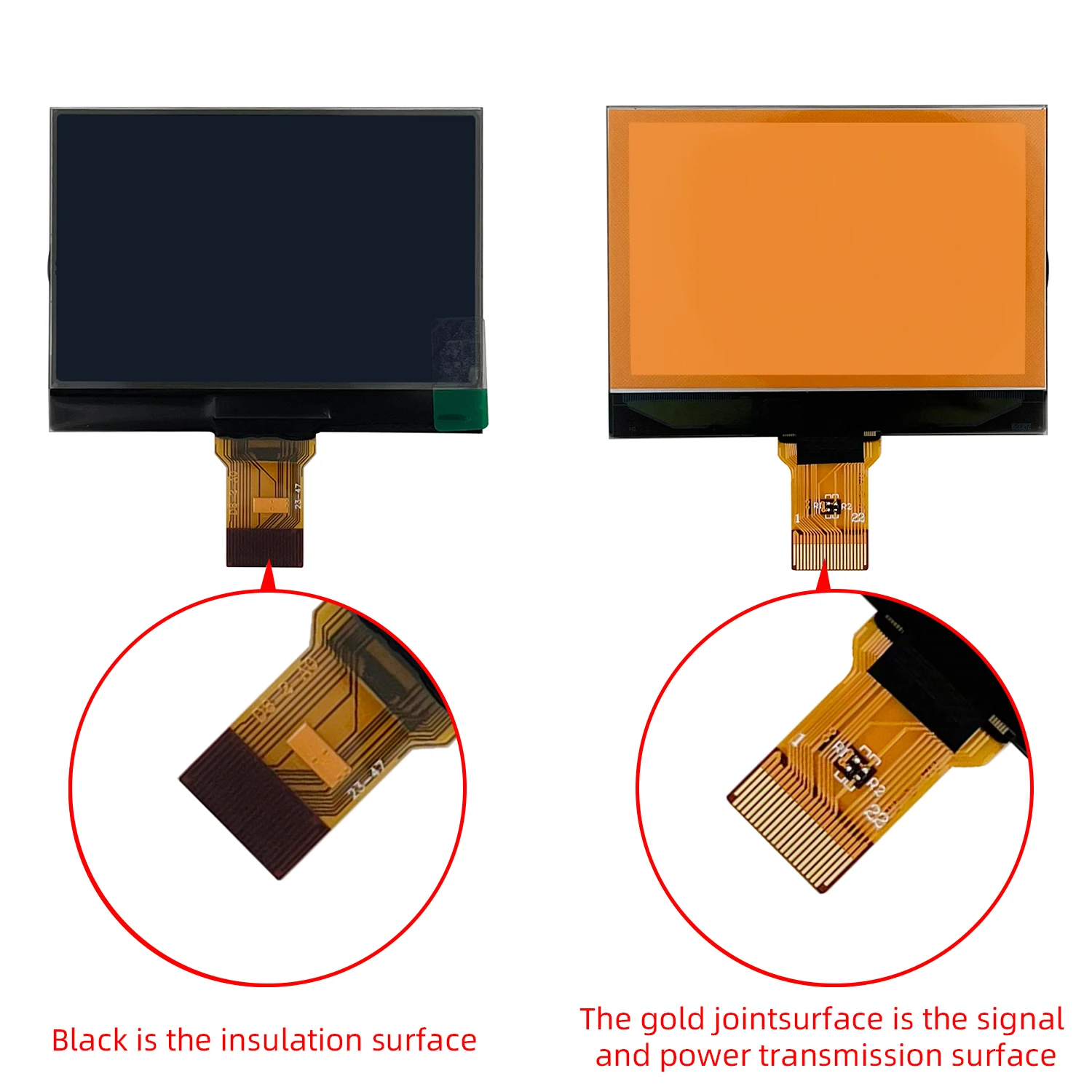 Pantalla LCD para Ford Focus Kuga Galaxy C-Max, tablero de instrumentos, grupo de píxeles, reparación faltante