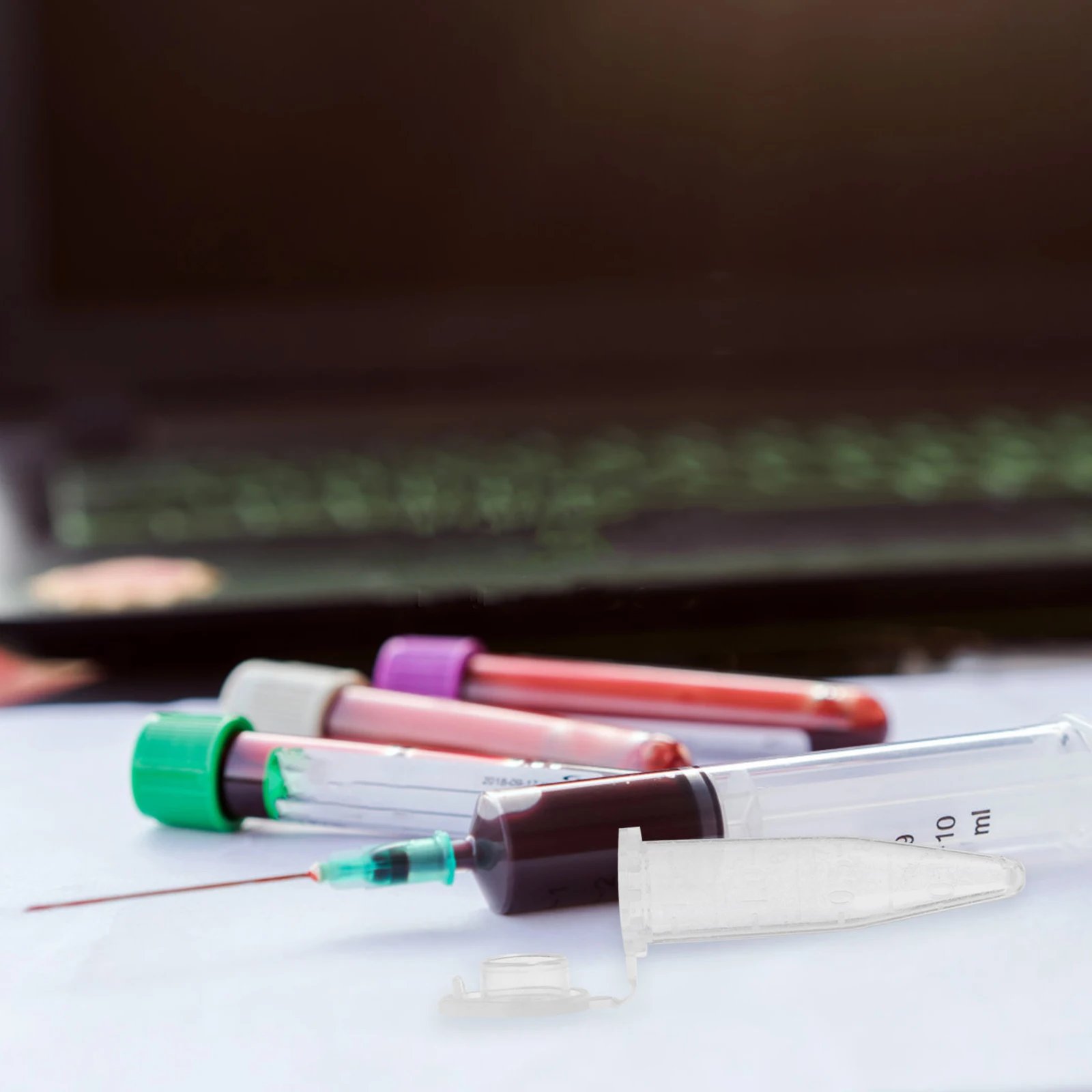 

100 Pcs Analysis Tubes PP Anticoagulant Test Tube Cell Plasma Chemistry Safe Practical