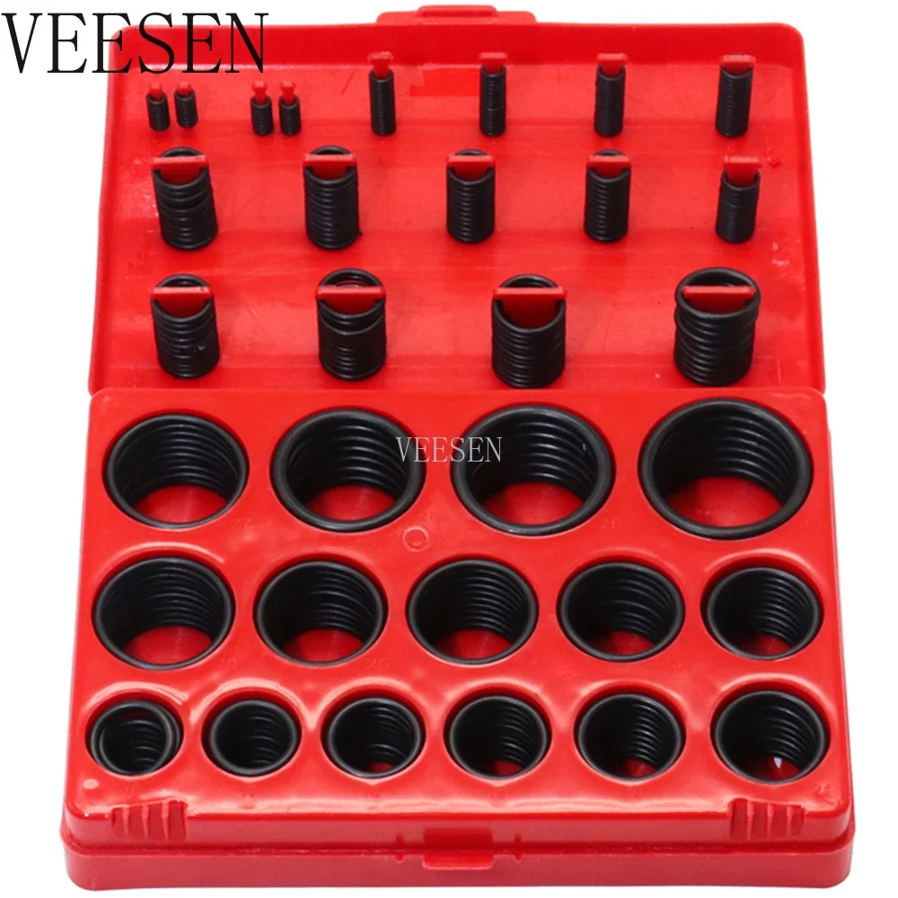 347 pezzi 30 dimensioni NBR O Ring Assortimento di guarnizioni Set Metrico universale in gomma O-s per kit di tenuta idraulico per camion automobilistici