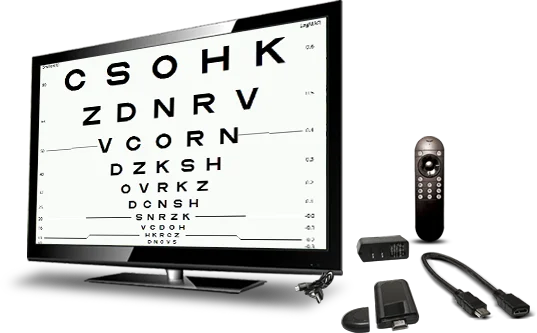 

2022 Hot sale Elite Eye Chart Dongle (Without monitor no PC needed Remote Control) Vision Chart for Optometry