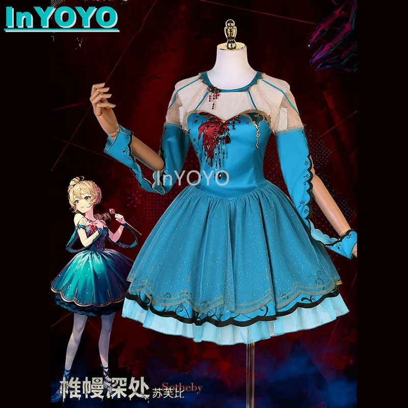 

Костюм для косплея InYOYO Sotheby Reverse:1999, игровой костюм, милая детская одежда для ролевых игр, женский наряд для вечеринки на Хэллоуин, Новинка