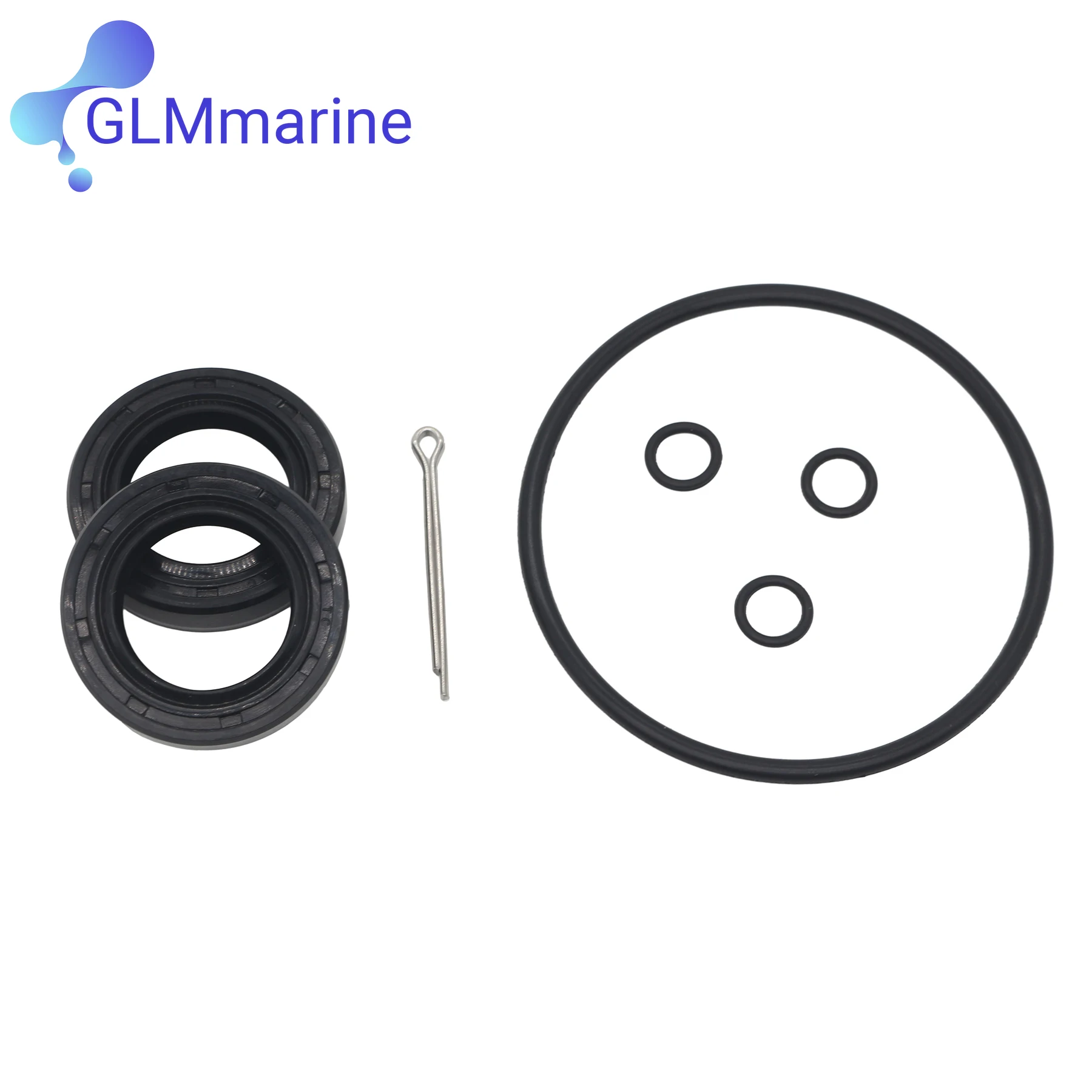 91252-ZW4-003 91351-ZV7-003 90758-ZV1-000 Lower Gearcase Seal with Prop Shaft Oil Seal O-Ring Gasket for Honda Outboard Engine