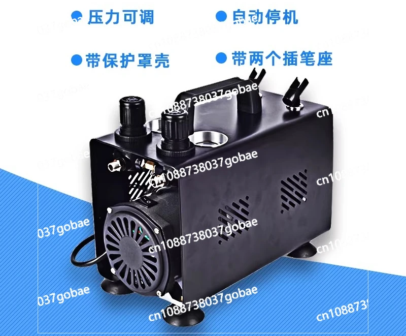 Double pressure regulating air pump 1L air storage tank with water filter partition AS18 colored spray spray pump cylinder