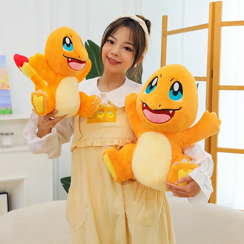 Pokemon Charmander Peluche Nuovo Pokémon Anime Peluche Bambole 35/70 cm Kawaii Cuscino Coniglio Farcito Regali Di Natale per I Bambini