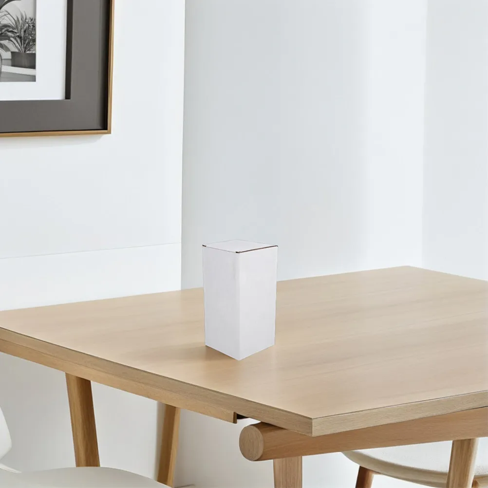 

5Pcs Packaging Paper Boxes White Corrugated Cardboard Heavy Duty Shipping Box for Mailing Moving Storage Business Use