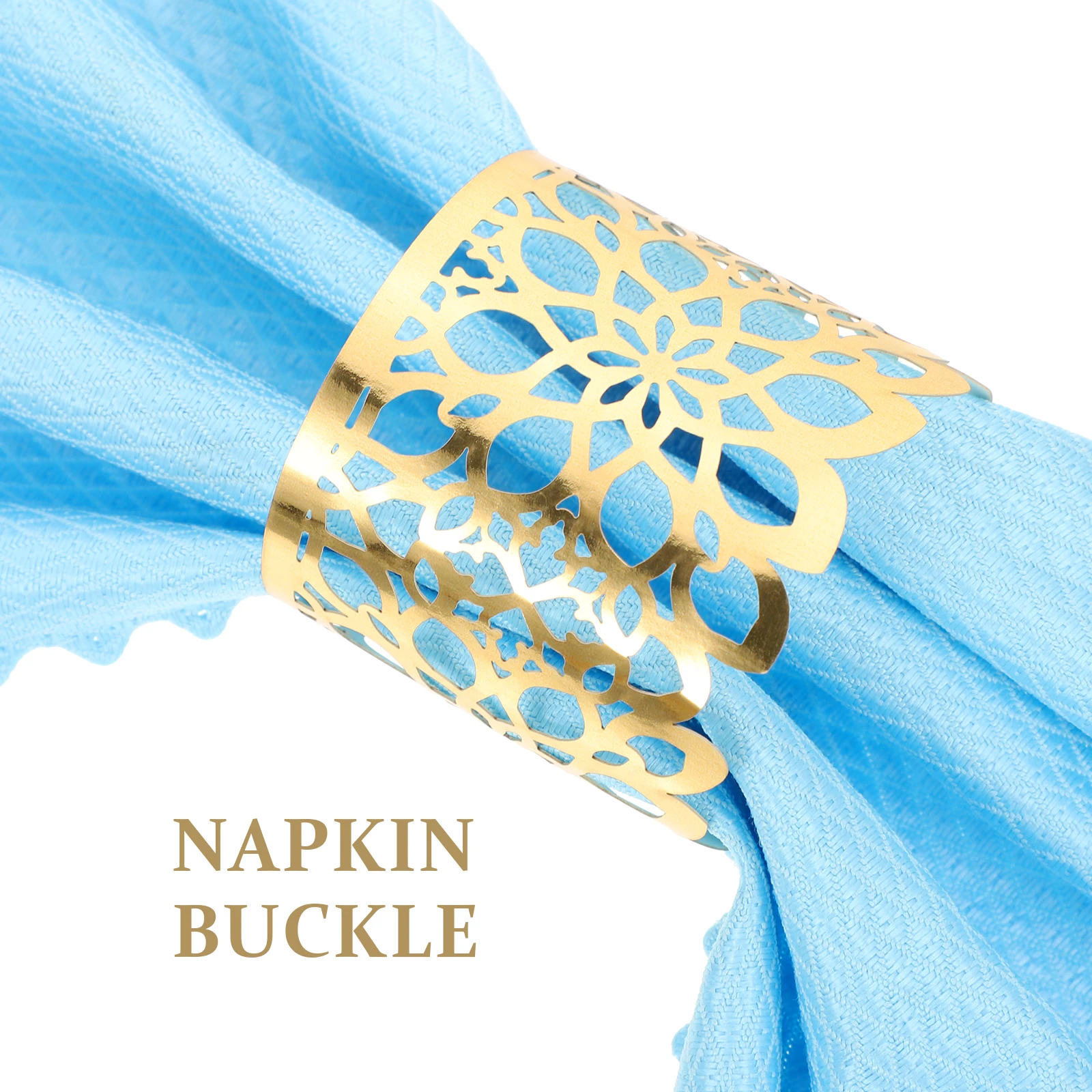 

50 шт. изысканные салфетки, стильные держатели для салфеток для элегантной сервировки стола в различных случаях