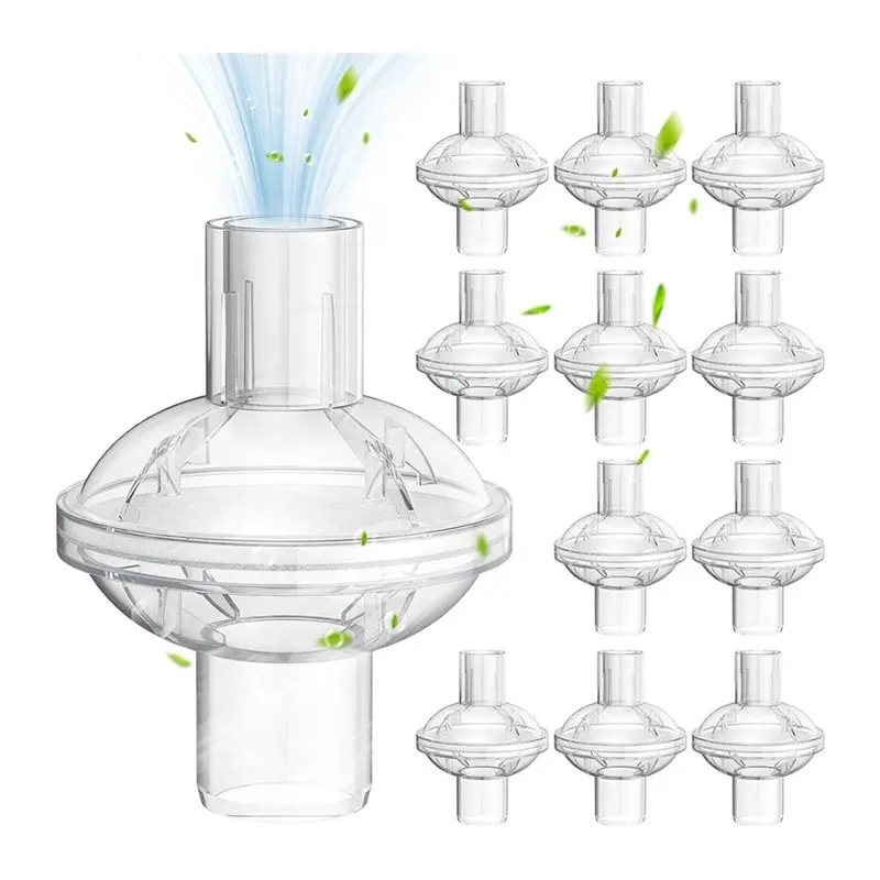 

A010 12 Pcs CPAP Inline Filters, Universal Inline CPAP Filter For Bipap Machines Resmed, Dreamstation Standard