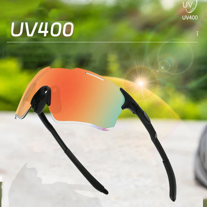 

Photochromic Cycling Glasses Trendy Outdoor Hiking Colorful Sports Protective Glasses Cycling Glasses UV400 Gafas De Ciclismo