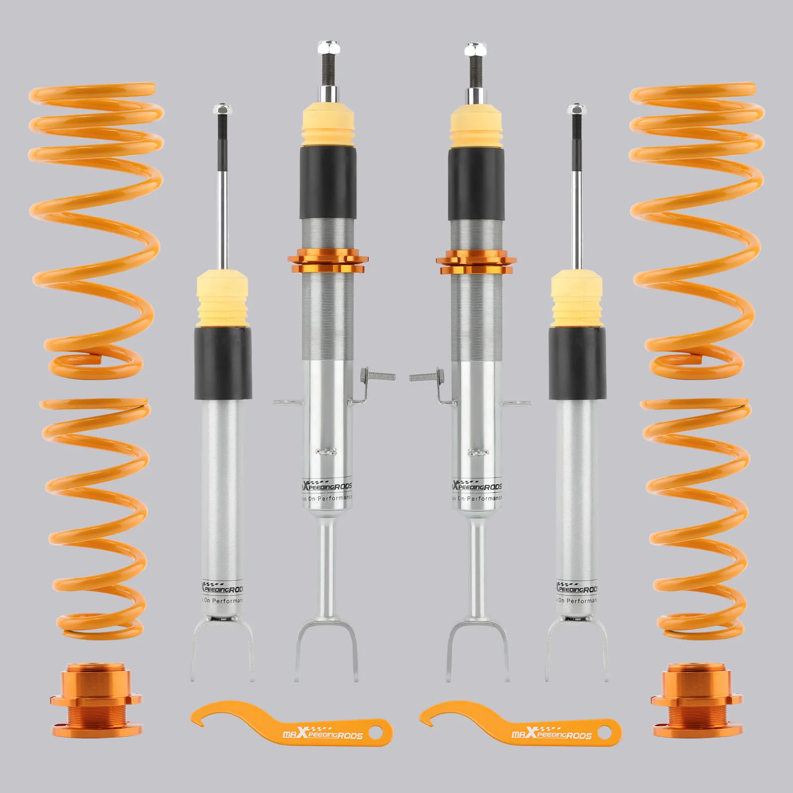 Coilover Suspension Spring Adjustable Shock Kit for Nissan 350Z Z33 2003-2008