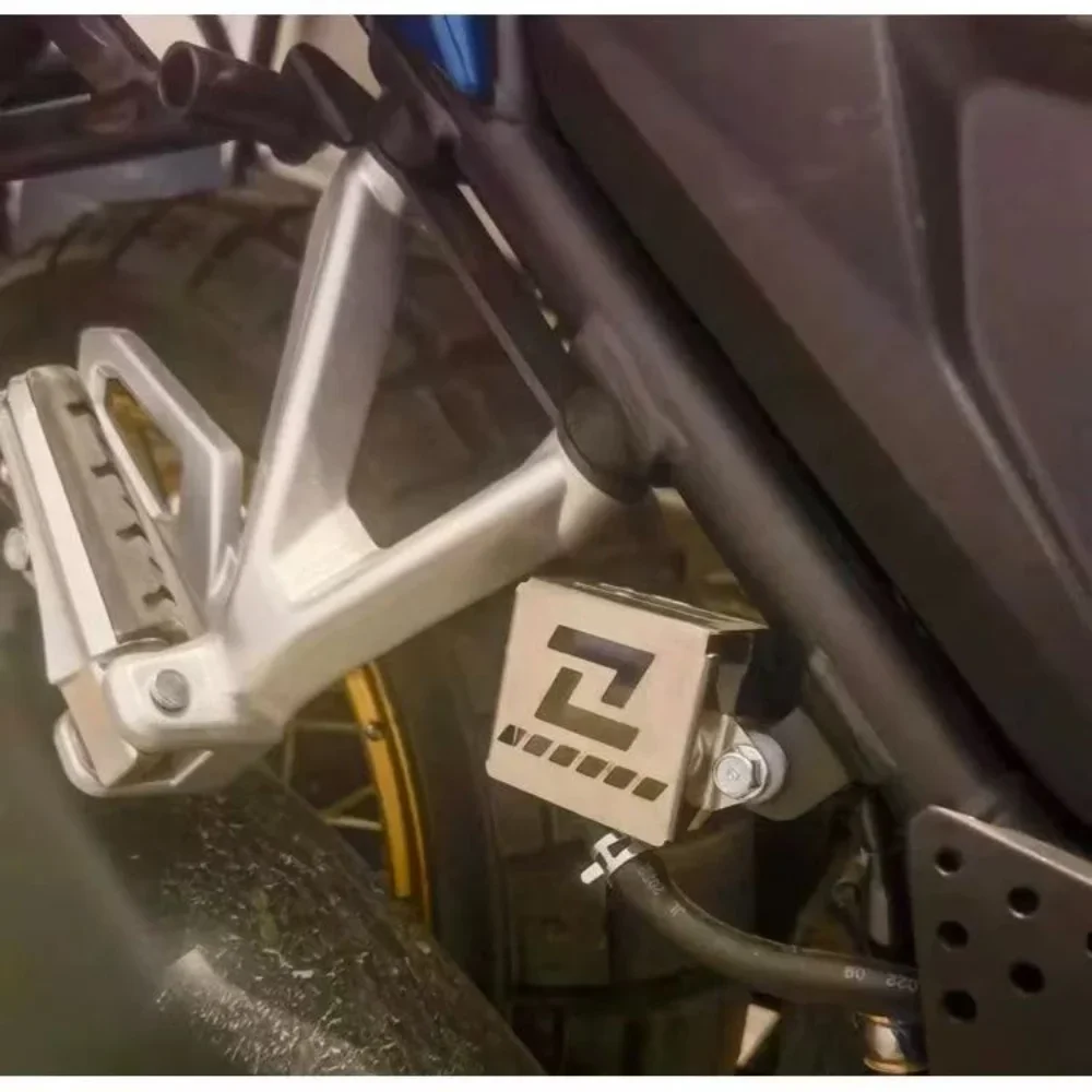 【Factory Direct】For KOVE 400X/500X/525X/625X Rear Brake Fluid Tank Cover - Stainless Steel Oil Cup Protection Cover