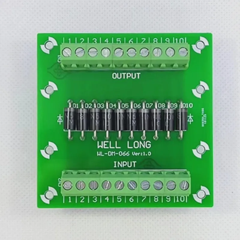 

Diode Protection Terminal Block module Diode SR5100 5A/100VTerminal Block.