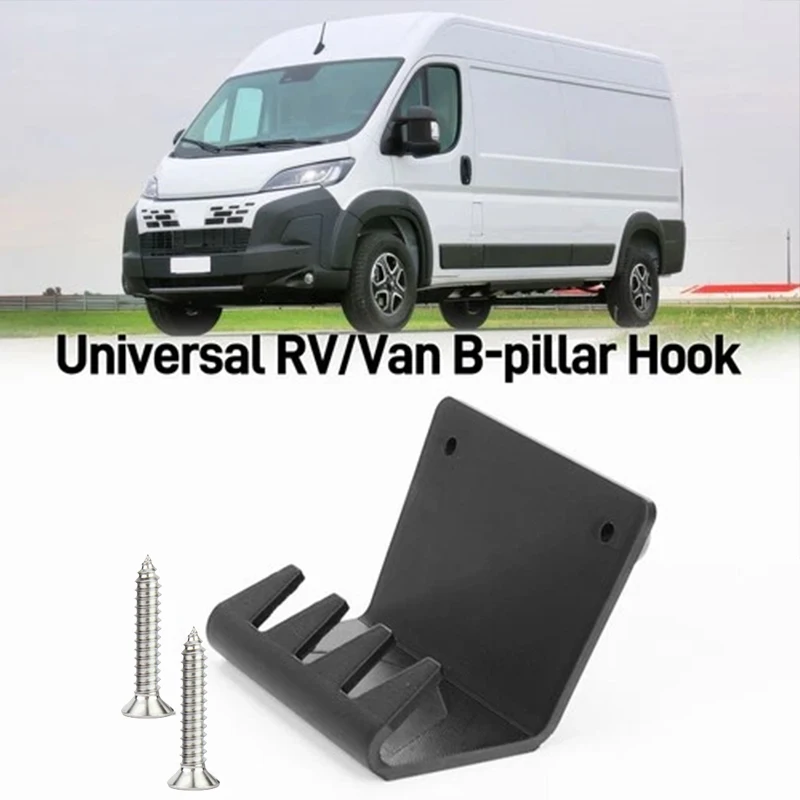 Coat Hook For Motorhomes Panel Vans B-Pillar Mount Hook For Fiat Ducato Peugeot Boxer Citroen Jumper RV Interior Accessories