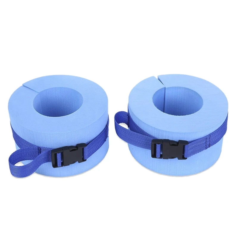 Pesas de natación acuáticas, puños, anillo Flotador para aeróbicos acuáticos, conjunto de ejercicios de Fitness, entrenamiento de tobillos, cinturones de brazos