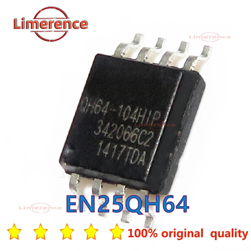 (5piece)100% New EN25QH64-104HIP 25QH64-104HIP QH64-104HIP EN25QH64A-104HIP QH64A-104HIP sop-8 Chipset