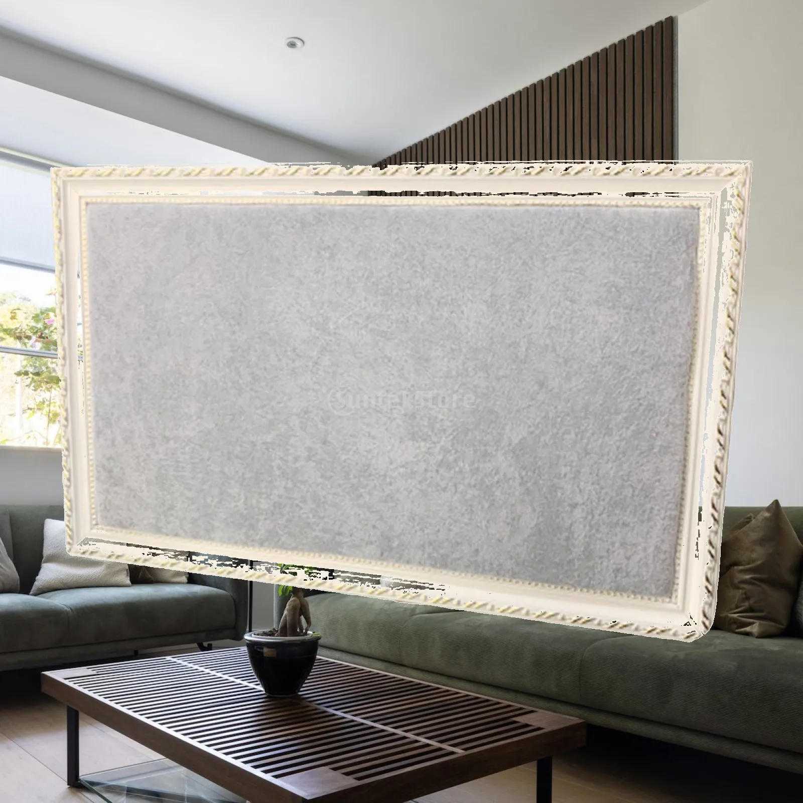 Wall Mounted Jewelry Frame Rustic Wall Display Tray for Rings Vanity Gift